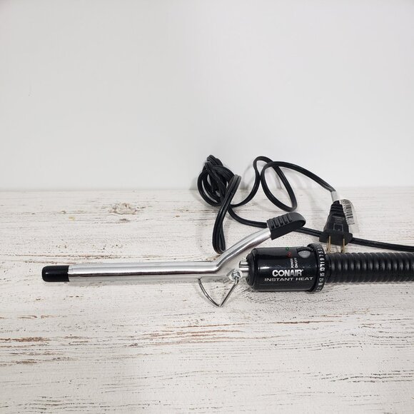 Conair Instant Heat Curling Iron TESTED Small Barrell  1/2" - Picture 2 of 4